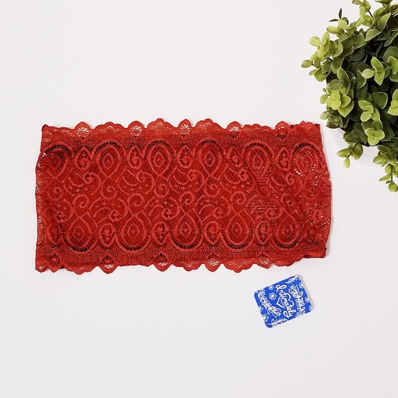 NWT Free People Seamless Reversible Lace Bandeau - Picture 5 of 6